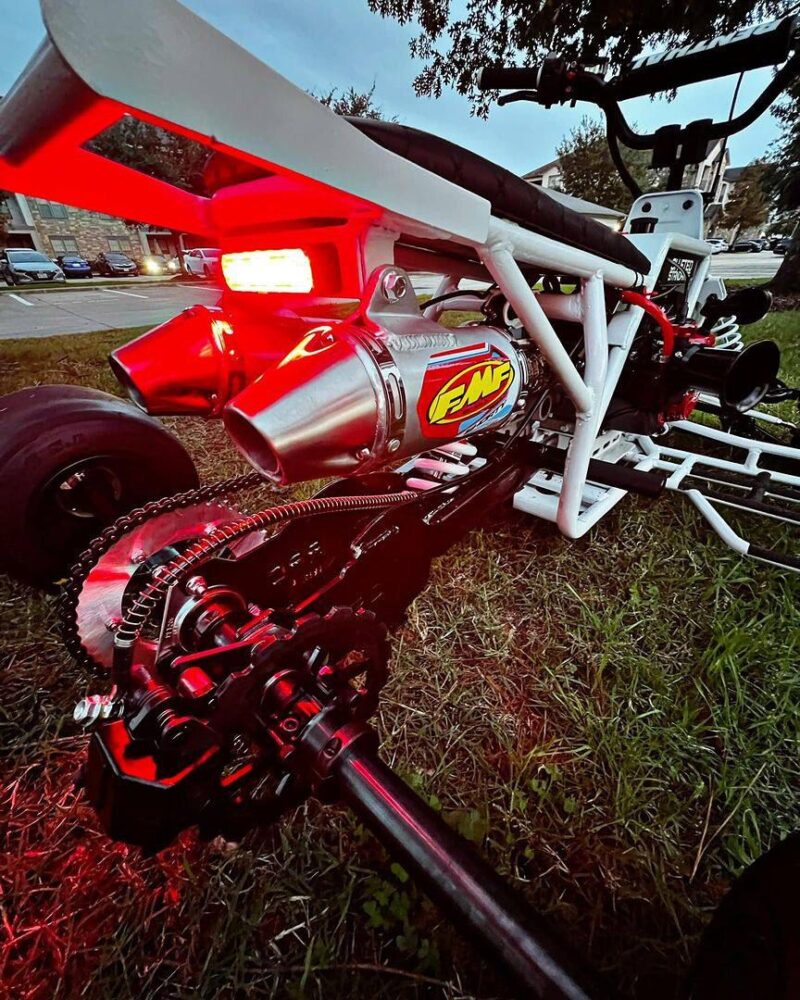 The white mini quad