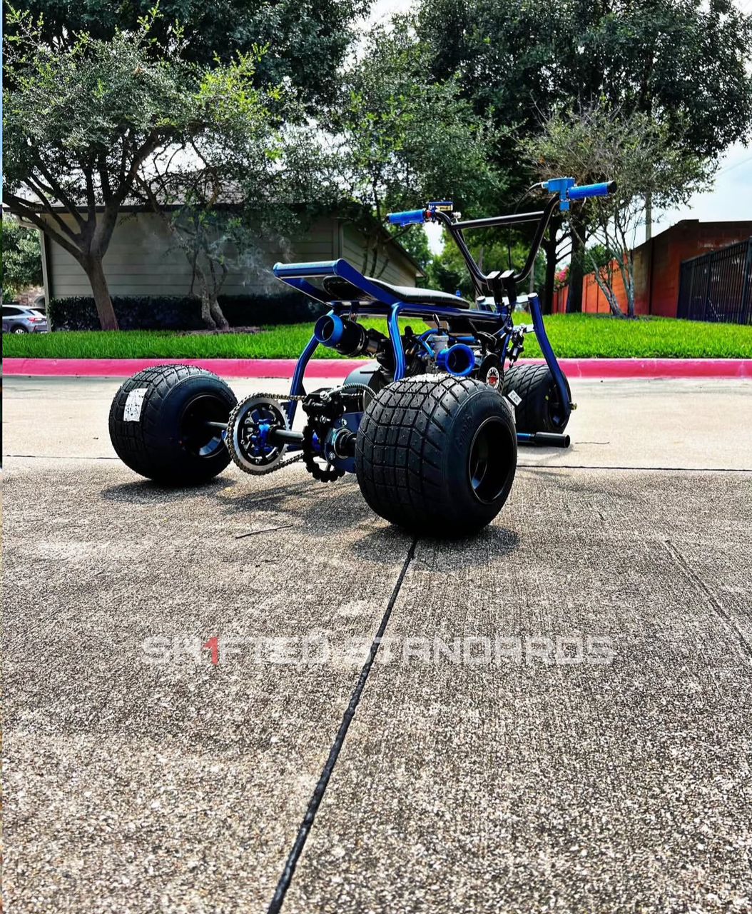 Blue Mini Trike