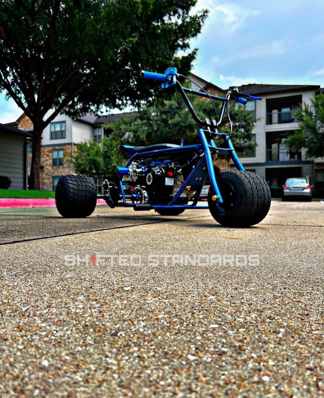 Blue Mini Trike