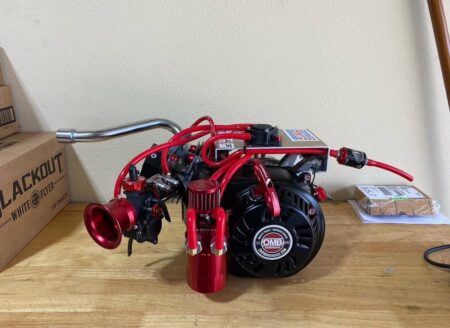 Shifted Standard 212 cc Engine