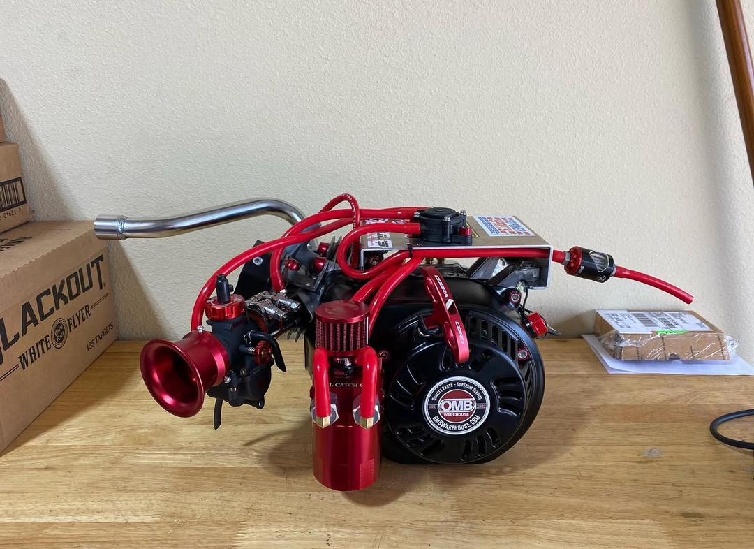 Shifted Standard 212 cc Engine