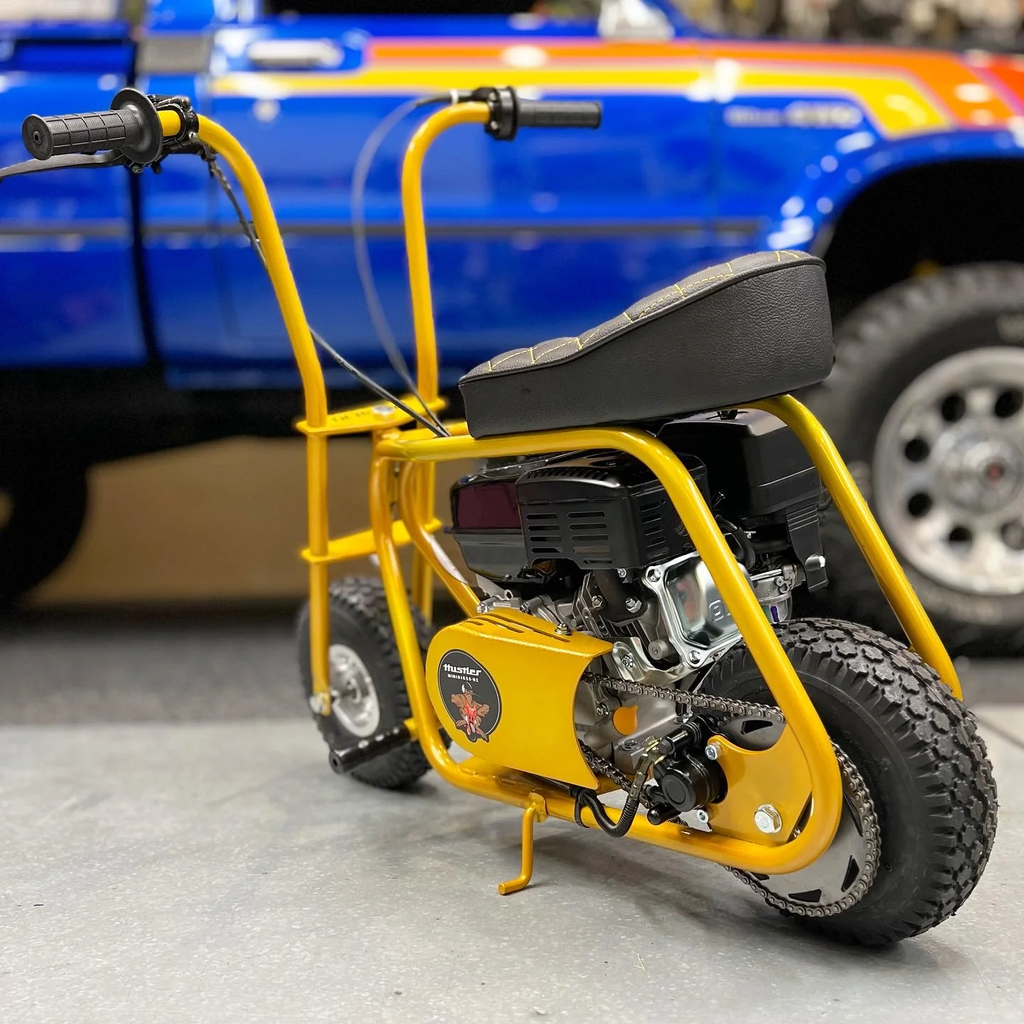 Yellow Mini Bike