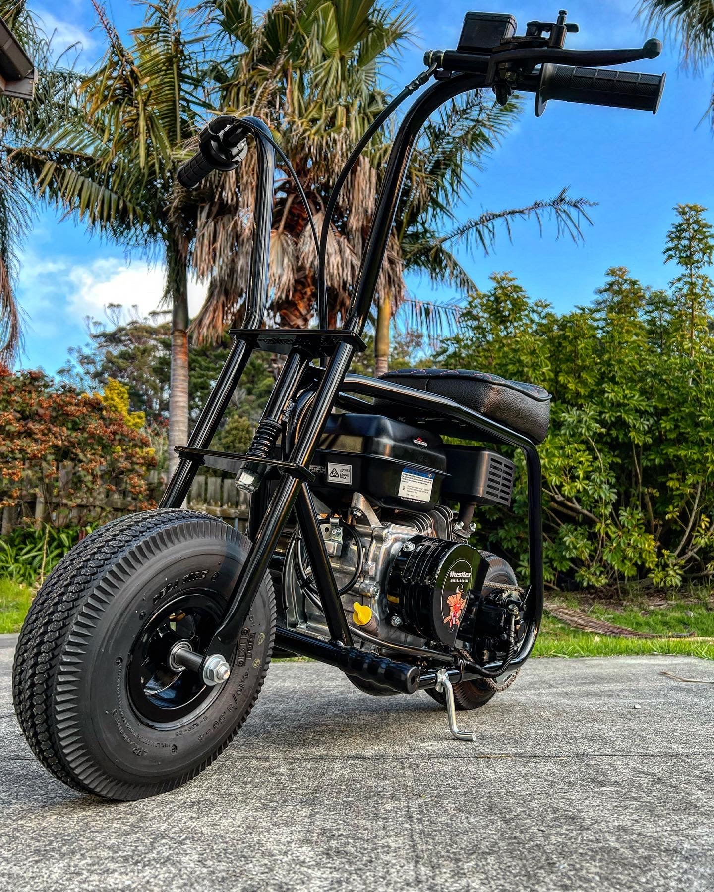 Black Mini Bike