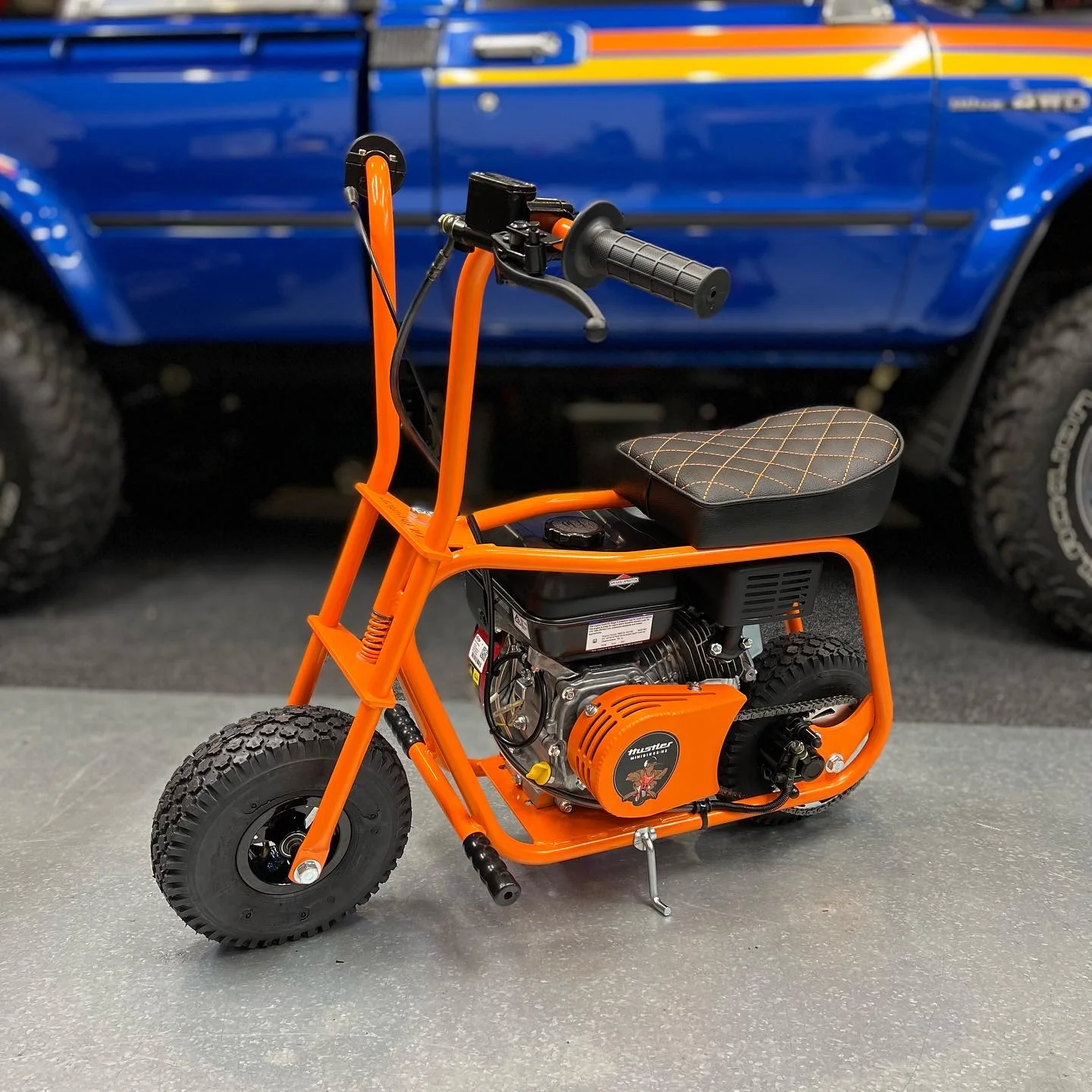 Orange Mini Bike